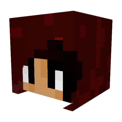 Prism5150 Minecraft avatar head, 3D render