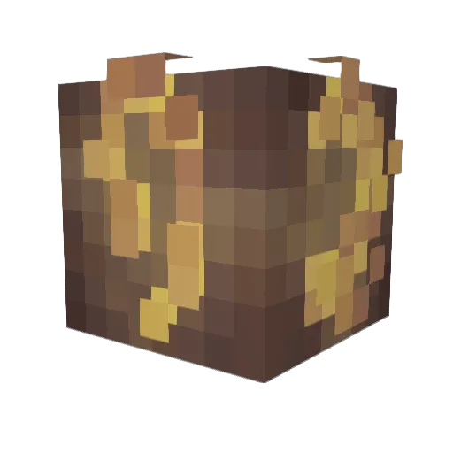 PrismIsal Minecraft avatar head, 3D render