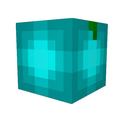 Prism_Break Minecraft avatar head, 3D render