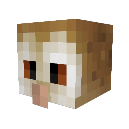 Prism_Mind Minecraft avatar head, 3D render