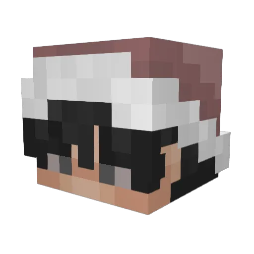 Prism_cyrus Minecraft avatar head, 3D render