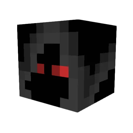 Privat_Joker Minecraft avatar head, 3D render