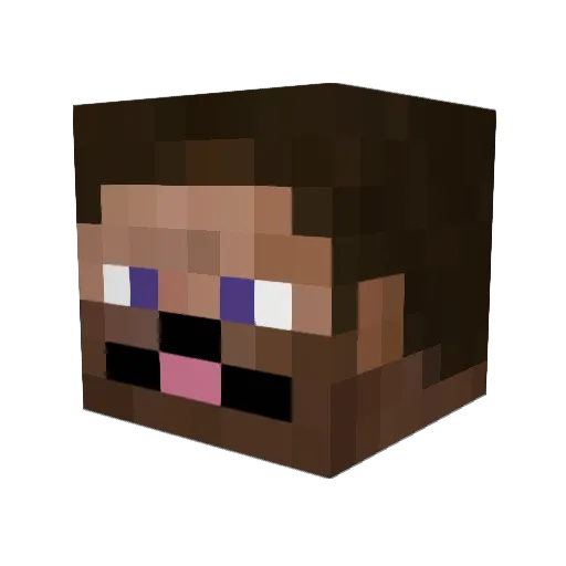 Prizz_65 Minecraft avatar head, 3D render