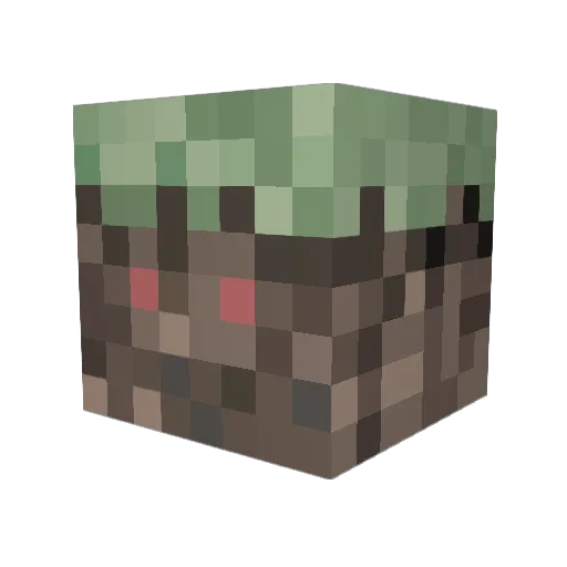 PrjctFreelancr Minecraft avatar head, 3D render