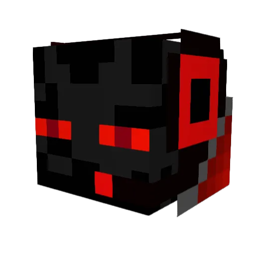 ProAnonymous1 Minecraft avatar head, 3D render