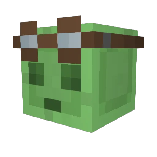 ProButterKid Minecraft avatar head, 3D render