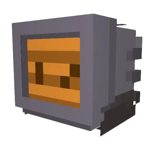 ProDinojean Minecraft avatar head, 3D render