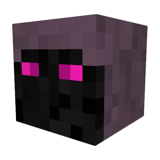 ProEdwardDexter Minecraft avatar head, 3D render