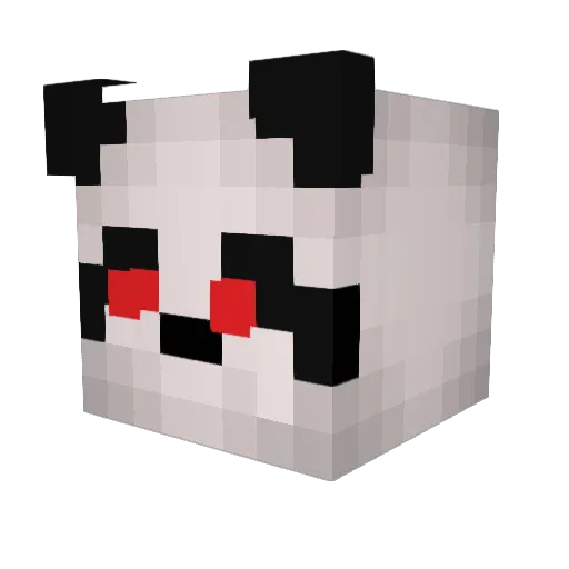 ProGT13 Minecraft avatar head, 3D render
