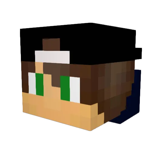 ProGamerHD_YT Minecraft avatar head, 3D render