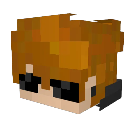 ProGamerMiller Minecraft avatar head, 3D render