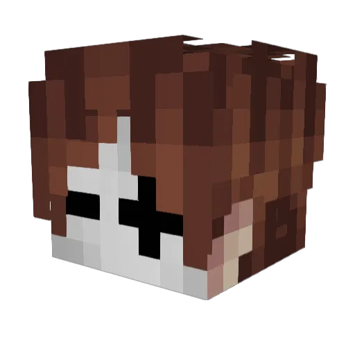 ProHacks Minecraft avatar head, 3D render
