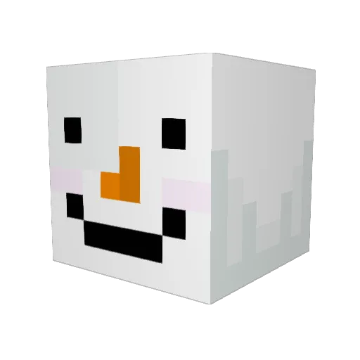 ProIEZRush Minecraft avatar head, 3D render