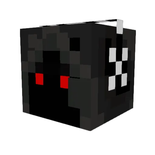 ProJEFF1324 Minecraft avatar head, 3D render