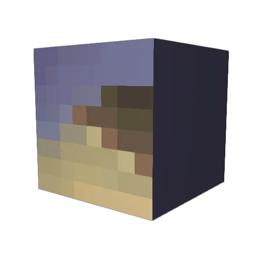 ProJamer Minecraft avatar head, 3D render