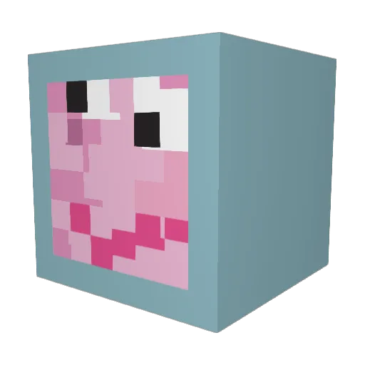 ProLegendGamer Minecraft avatar head, 3D render