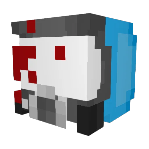 ProLocko Minecraft avatar head, 3D render