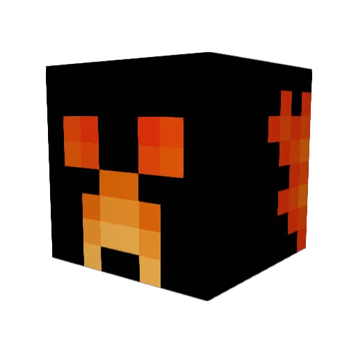 ProMaster093 Minecraft avatar head, 3D render