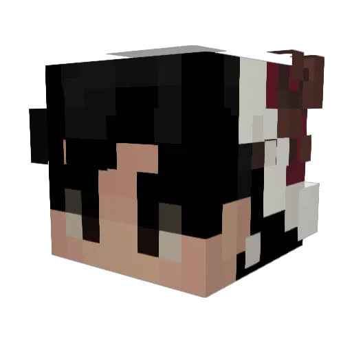 ProMineCreafter Minecraft avatar head, 3D render