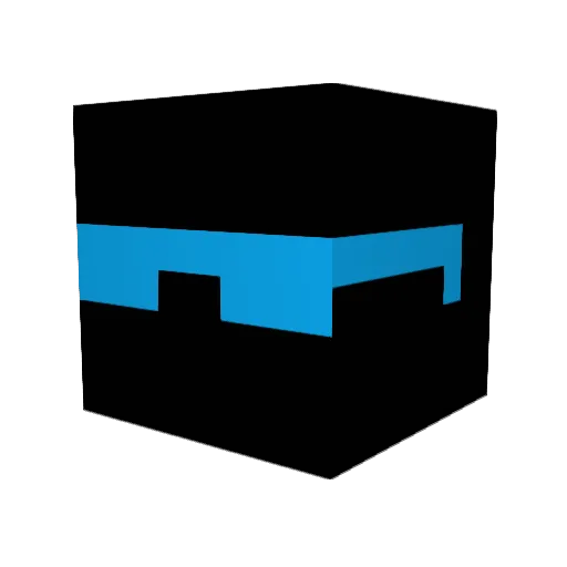 ProMinerIII Minecraft avatar head, 3D render