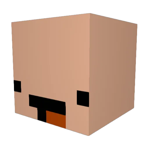 ProPlayerOmni7 Minecraft avatar head, 3D render