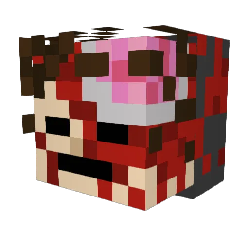 ProSean9354 Minecraft avatar head, 3D render