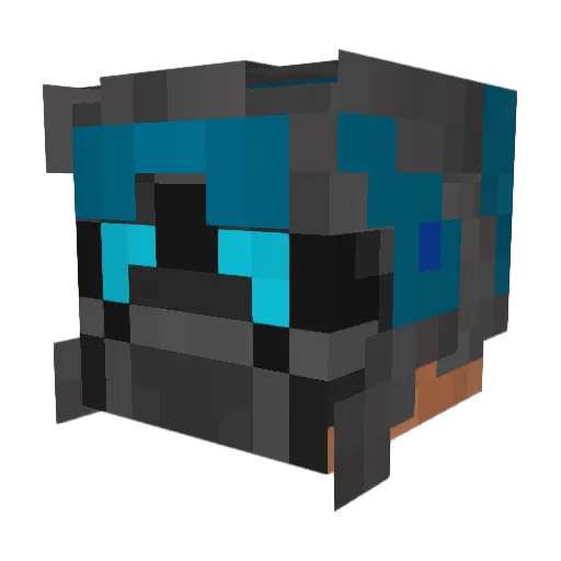 ProSkillaz Minecraft avatar head, 3D render