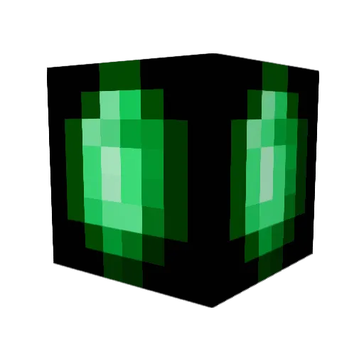 ProTaboret Minecraft avatar head, 3D render