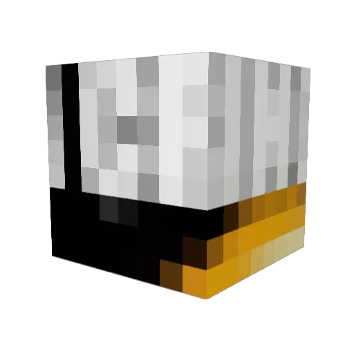 ProTimeWaster Minecraft avatar head, 3D render