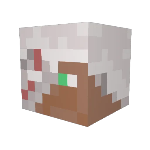 ProWoodwalker Minecraft avatar head, 3D render