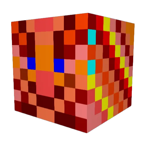 Pro_Destroyer351 Minecraft avatar head, 3D render