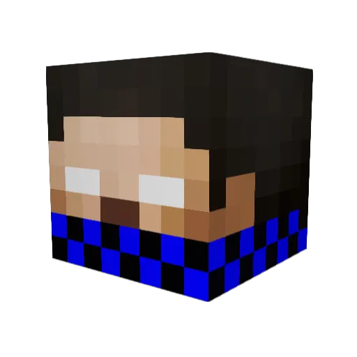 Pro_Gamer420 Minecraft avatar head, 3D render