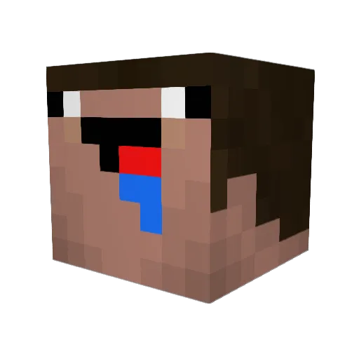 Pro_Player9 Minecraft avatar head, 3D render