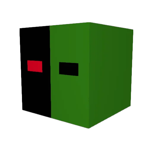 Pro_Tech7 Minecraft avatar head, 3D render
