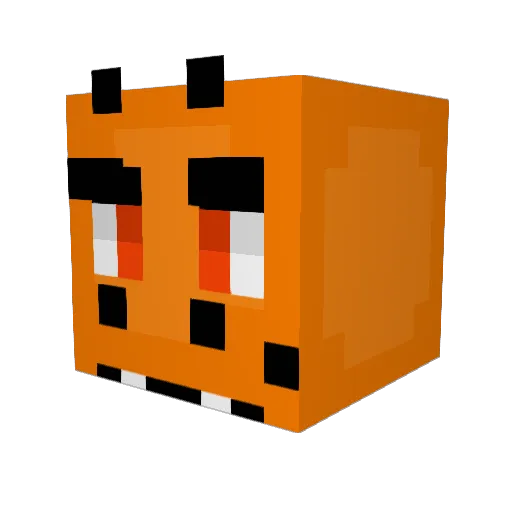 Proatminecraft97 Minecraft avatar head, 3D render