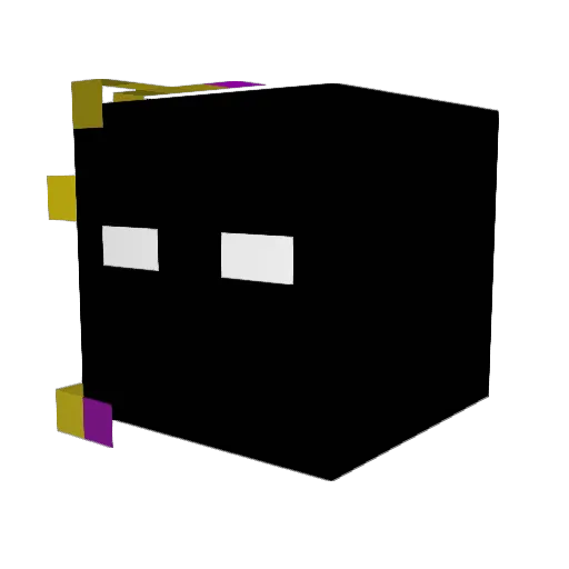 Prob_TeaNo Minecraft avatar head, 3D render