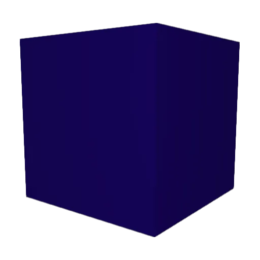ProbablySim Minecraft avatar head, 3D render