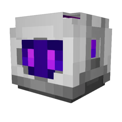 Probably_Pluto Minecraft avatar head, 3D render