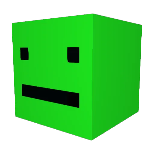 Probro17 Minecraft avatar head, 3D render
