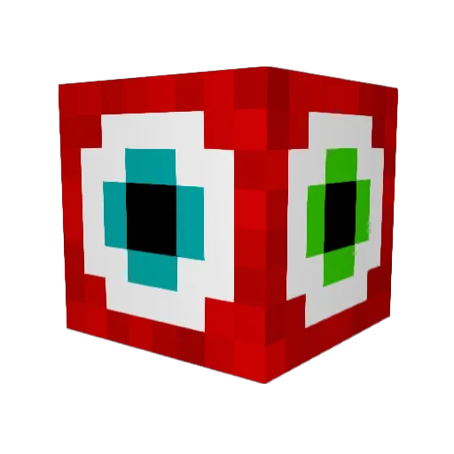 Proceededpoem84 Minecraft avatar head, 3D render