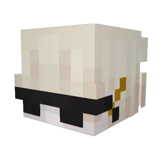 Prodigy_XP Minecraft avatar head, 3D render