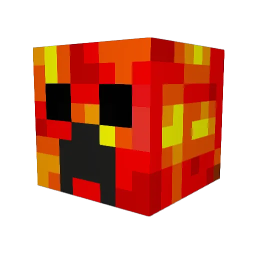 Prodigyremix09 Minecraft avatar head, 3D render