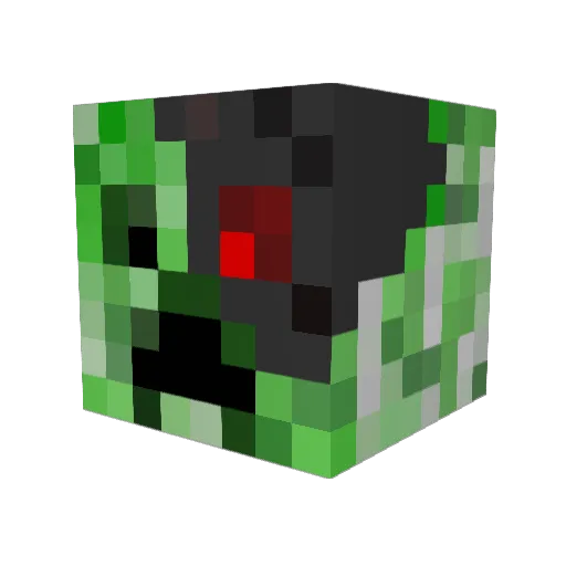 Prodiigy_xXx_ Minecraft avatar head, 3D render