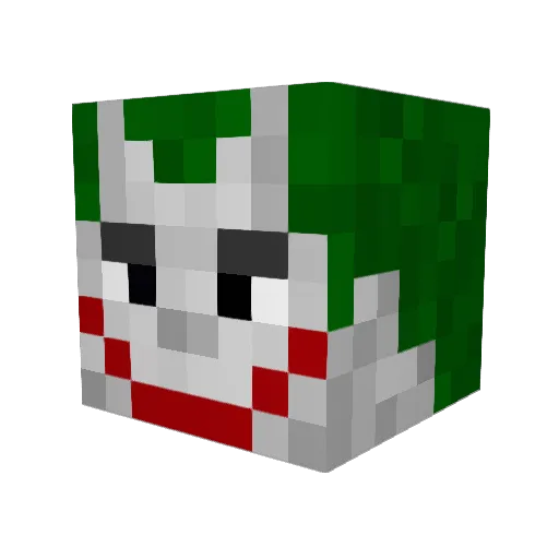 Prodric Minecraft avatar head, 3D render