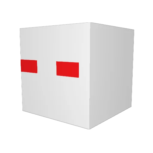 ProduceDrizzy Minecraft avatar head, 3D render