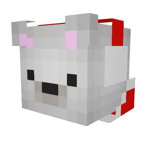 Prodyk Minecraft avatar head, 3D render