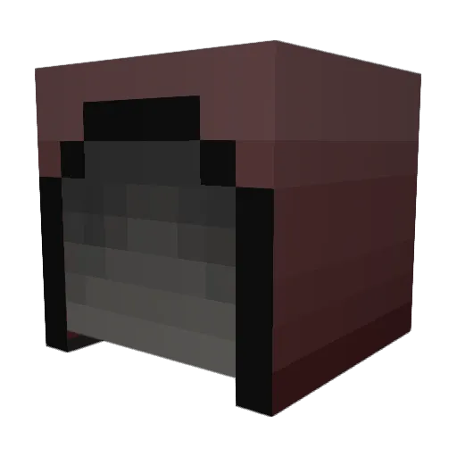 ProfTenebris Minecraft avatar head, 3D render