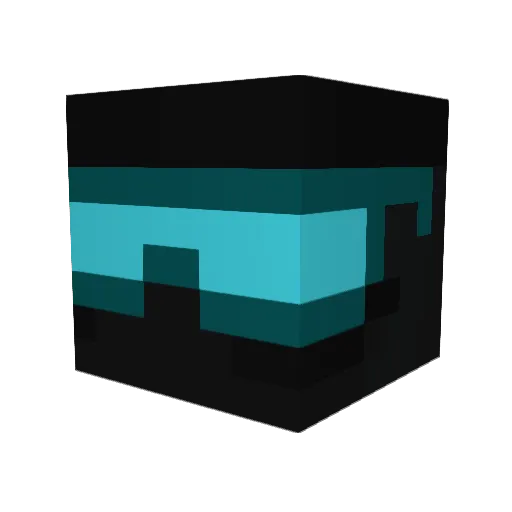ProfToasty Minecraft avatar head, 3D render