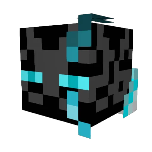 Prof_Frosty Minecraft avatar head, 3D render