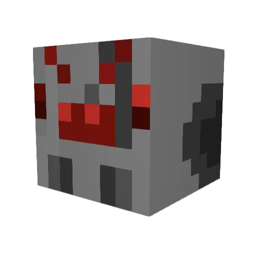 Prof_Monke Minecraft avatar head, 3D render